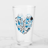 Musikinstrument Glas (Vorderseite)