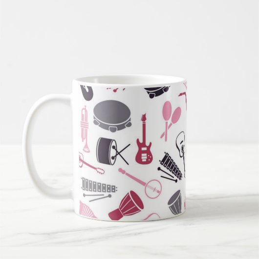 Musikinstrument Kaffeetasse (Links)
