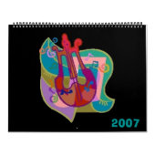 Musikinstrument-Kalender Kalender (Titelbild)