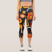 Musikinstrument klingt Capri-Leggings Capri Leggings (Vorderseite)