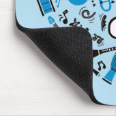 Musikinstrument Mousepad (Ecke)