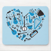 Musikinstrument Mousepad (Vorne)