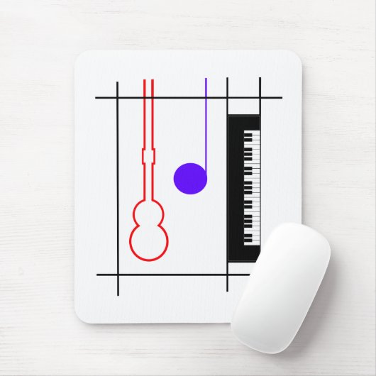 Musikinstrument Mousepad (Mit Mouse)