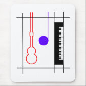 Musikinstrument Mousepad (Vorne)