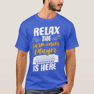Musikinstrument Mundorgel Harmonica Player ist H T-Shirt