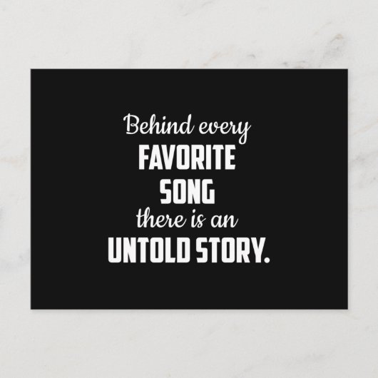 Musikinstrument Musical Musical Musician Sound Ges Postkarte (Vorderseite)