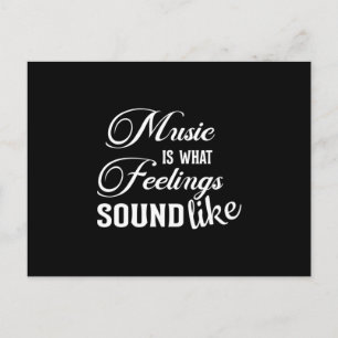 Musikinstrument Musical Musical Musician Sound Ges Postkarte