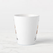 Musikinstrument Niedliche Geige Milchtasse (Vorderseite)