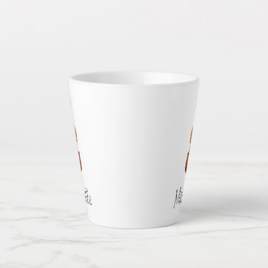 Musikinstrument Niedliche Geige Milchtasse (Vorderseite)