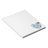 Musikinstrument Notizblock (angewinkelt)