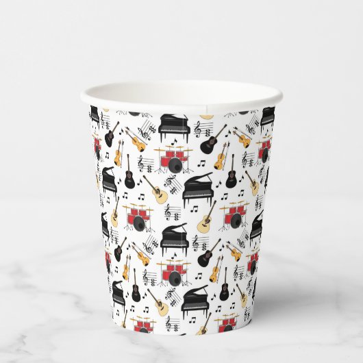 Musikinstrument Pappbecher (Rechts)