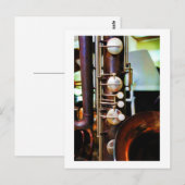 Musikinstrument Postkarte (Vorne/Hinten)