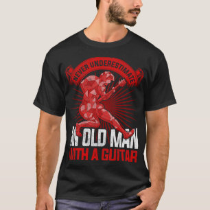 Musikinstrument Remüde Gitarrist Music Lover G T-Shirt