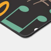 Musikinstrument Schreibtischunterlage (Ecke)