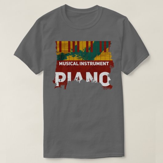 Musikinstrument T-Shirt (Design vorne)