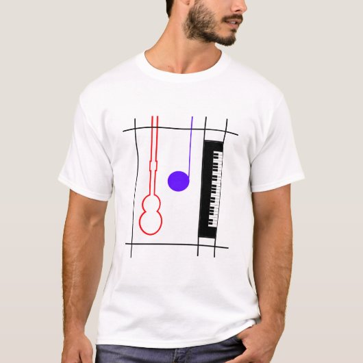 Musikinstrument T-Shirt (Vorderseite)