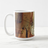 Musikinstrument-Tasse Kaffeetasse (Links)