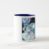 Musikinstrument-Tasse Zweifarbige Tasse (Mittel)