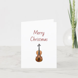 Musikinstrument Violin Frohe Weihnachten