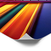 Musikinstrumente Art Poster (Ecke)