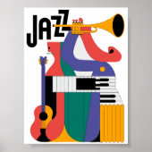 Musikinstrumente Design Poster (Vorne)