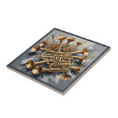 Musikinstrumente Fliese (Seite)