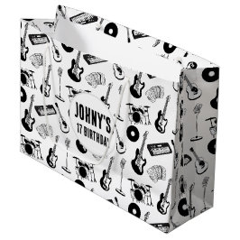 Musikinstrumente Geburtstag Große Geschenktüte