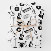 Musikinstrumente Geschenkpapier Set (Beispiel)