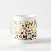 Musikinstrumente Kaffeetasse (Vorderseite Links)