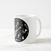 Musikinstrumente Kaffeetasse (VorderseiteRechts)