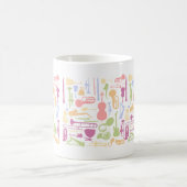 Musikinstrumente Kaffeetasse (Mittel)