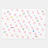 Musikinstrumente Kindergeburtstag Geschenkpapier Set (Vorderseite 3)