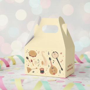 Musikinstrumente Kindergeburtstag Geschenkschachtel