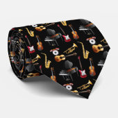 Musikinstrumente Krawatte (Gerollt)