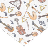 Musikinstrumente Kurzer Tischläufer (Ecke)