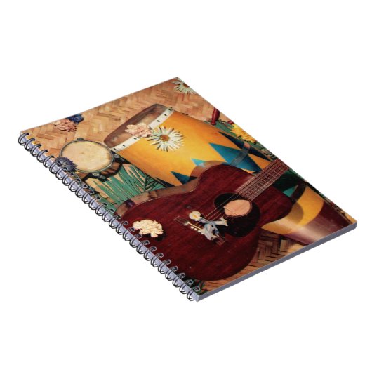 Musikinstrumente Notizblock (Rechte Seite)