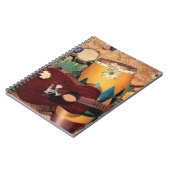 Musikinstrumente Notizblock (Linke Seite)