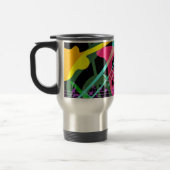 Musikinstrumente Pop-Art-Design Reisebecher (Links)
