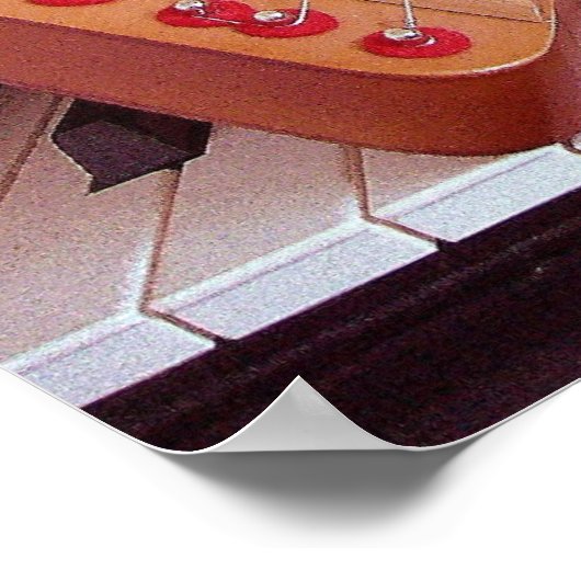 Musikinstrumente Poster (Ecke)