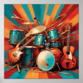 Musikinstrumente Poster (Vorne)