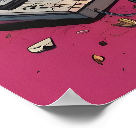 Musikinstrumente Poster (Ecke)