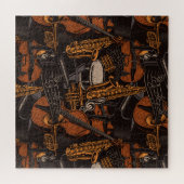 Musikinstrumente Puzzle (Horizontal)