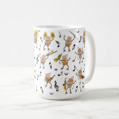 Musikinstrumente Rock Coffee Tasse (VorderseiteRechts)