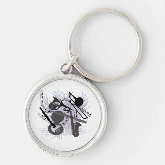 Musikinstrumente Schlüsselanhänger (Vorne)