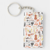 Musikinstrumente Schlüsselanhänger (Vorderseite)