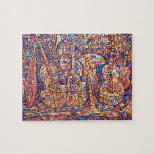 Musikinstrumente schwieriges Puzzlespiel Puzzle (Horizontal)