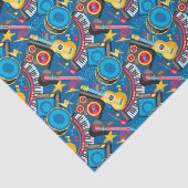 Musikinstrumente Seidenpapier (Ausschnitt)