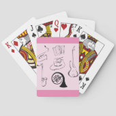 Musikinstrumente Spielkarten (Rückseite)