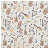 Musikinstrumente Stoff (Nahaufnahme)