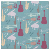 Musikinstrumente Stoff (Nahaufnahme)